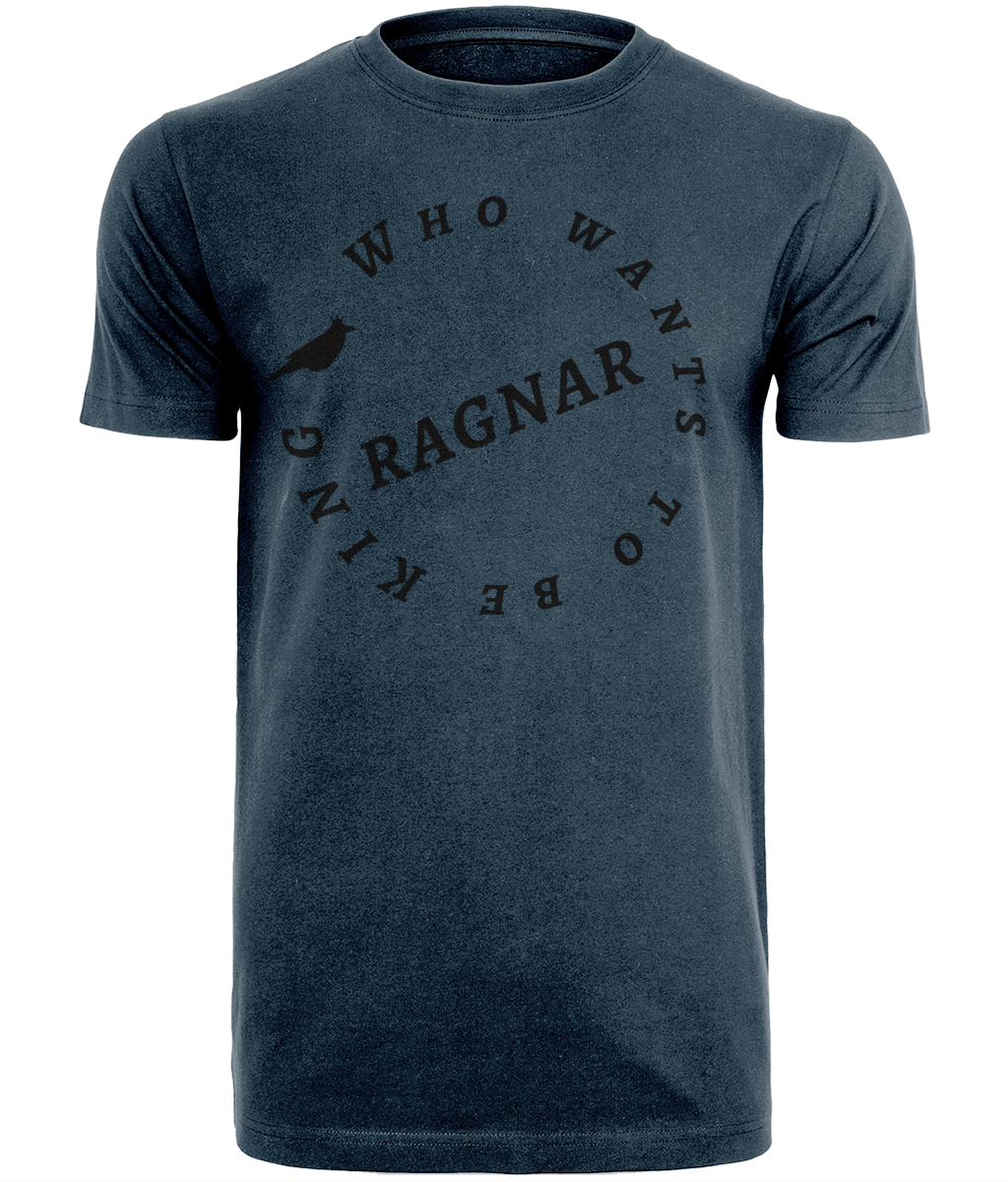 Ragnar black circle logo T-shirt