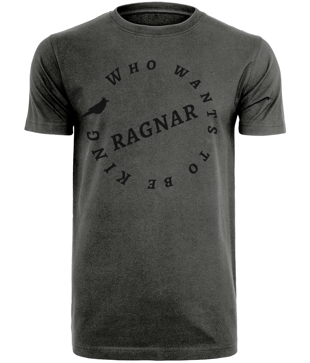 Ragnar black circle logo T-shirt