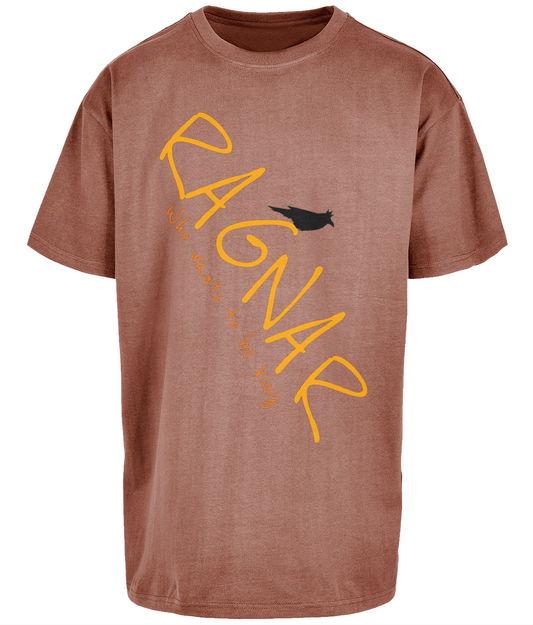 ORANGE LOGO…RAGNAR HEAVY OVERSIZE T-SHIRT