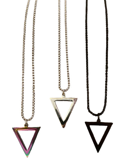 Ragnar triangle pendant chain