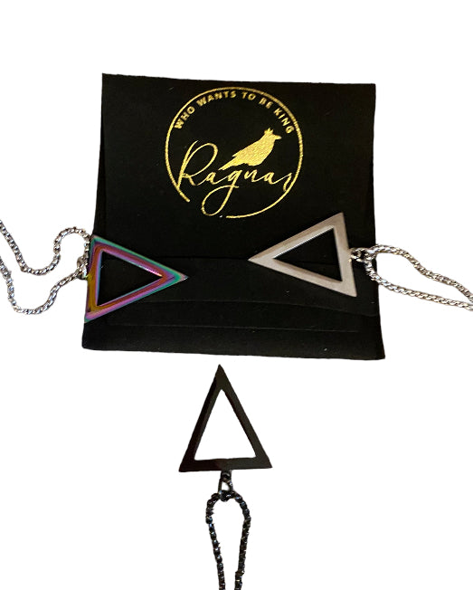 Ragnar triangle pendant chain