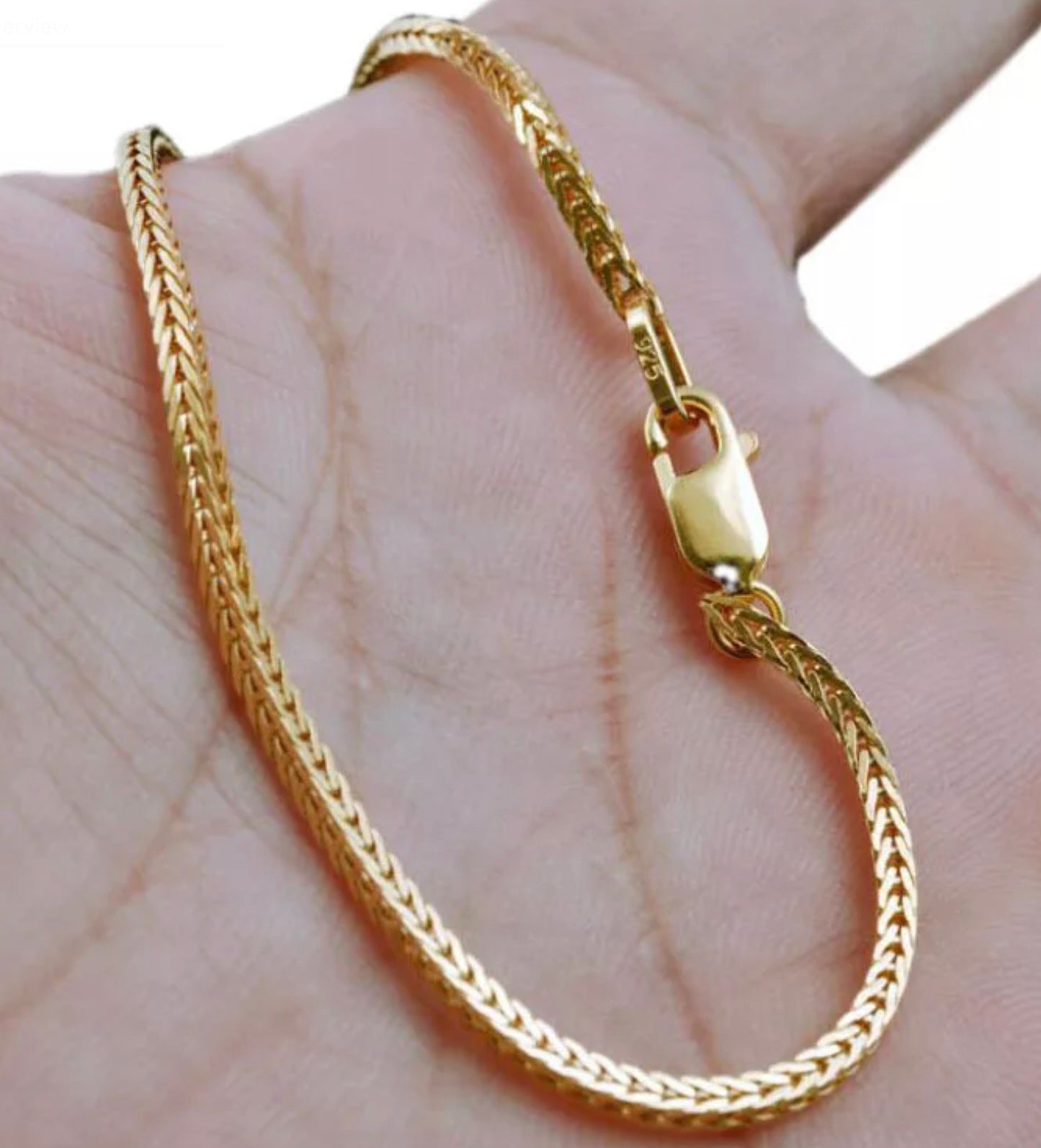 RAGNAR unisex 18kt plated gold chains